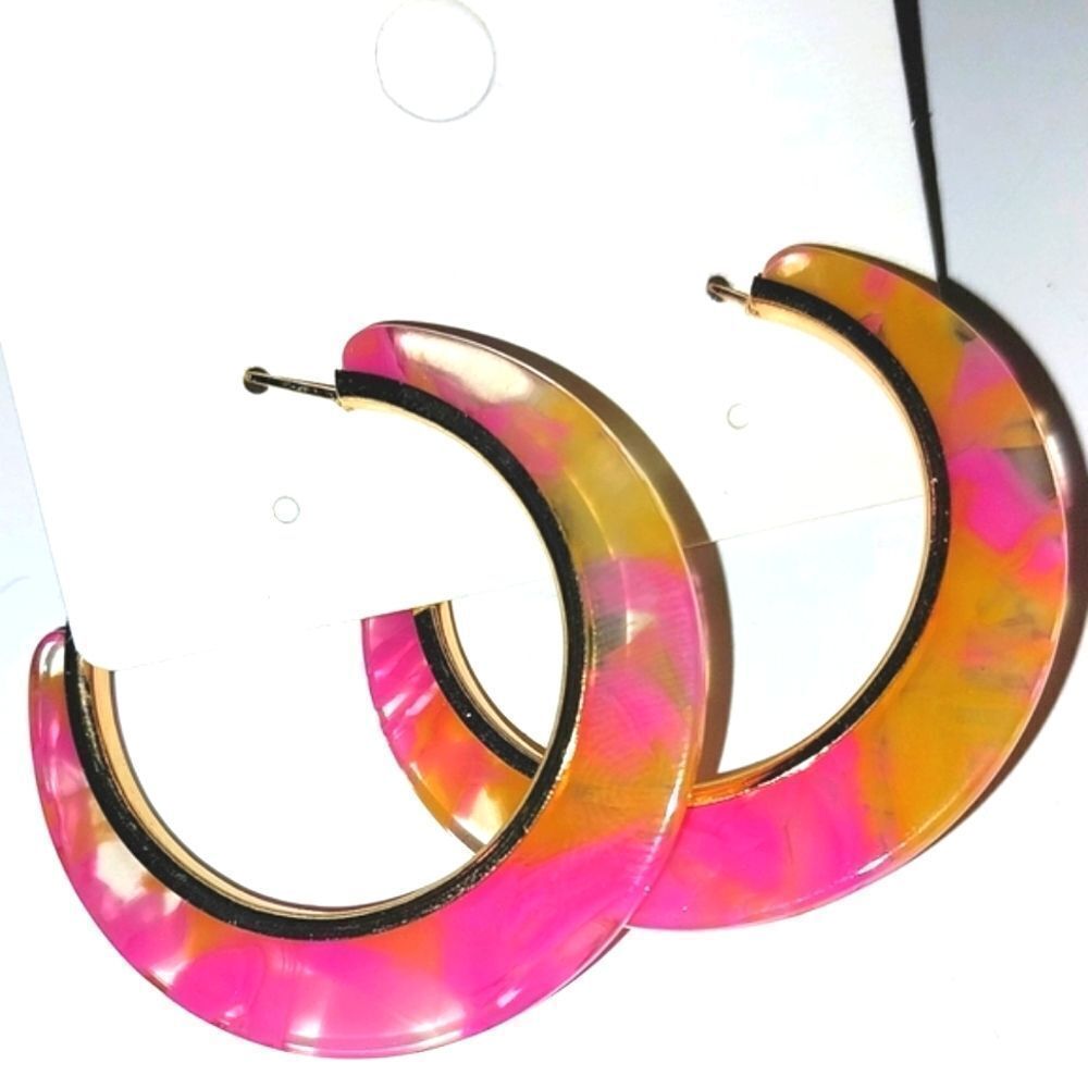Super cute fashion hoop earrings For Adults And Kids - Picture 1 of 5